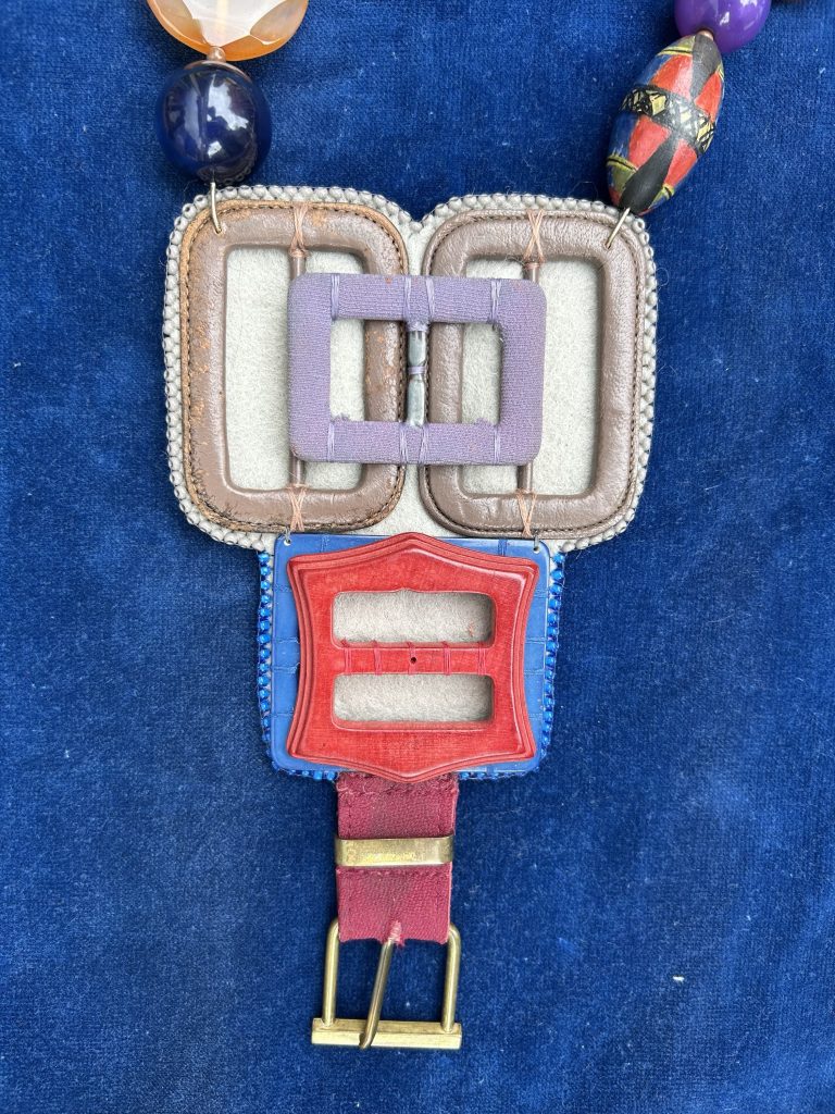 Beautiful belt buckle necklace…