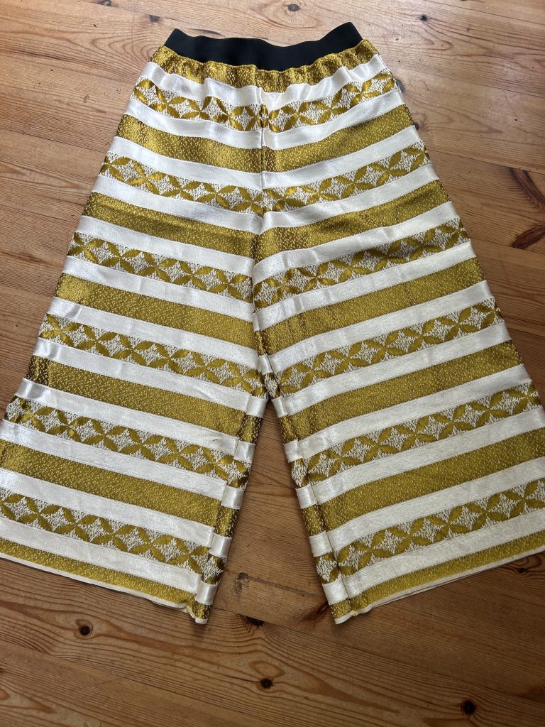 Jacquard trousers